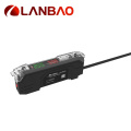 LANBAO 12-24VDC fiber amplifier sensor FD3 series photoelectric sensor with red LED